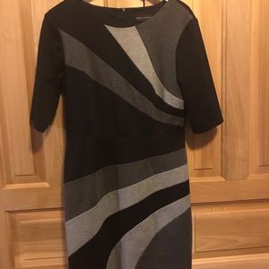 💙Fitted Mid-Length Dress